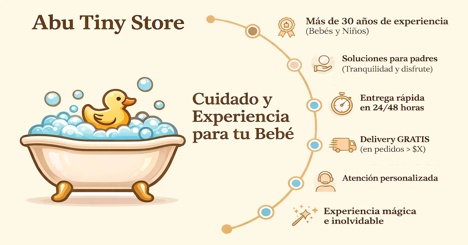 Cuidado y experiencia para tu bebé